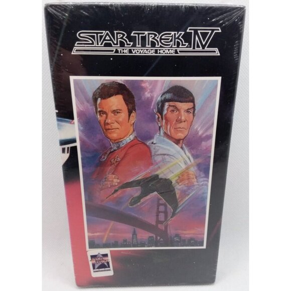 Star Trek IV The Voyage Home VHS Factory Sealed Paramount Watermarks - Picture 10 of 12
